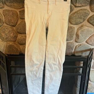 American Eagle Outfitters White Skinny Jeans
